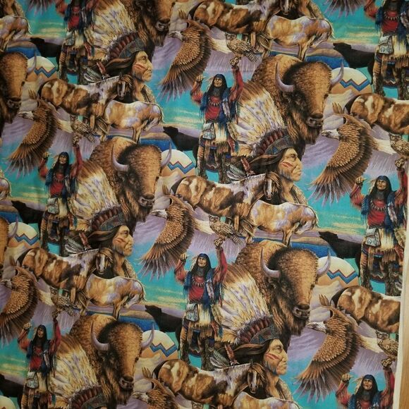 native of  America fabric 45x90 new - Picture 7 of 11